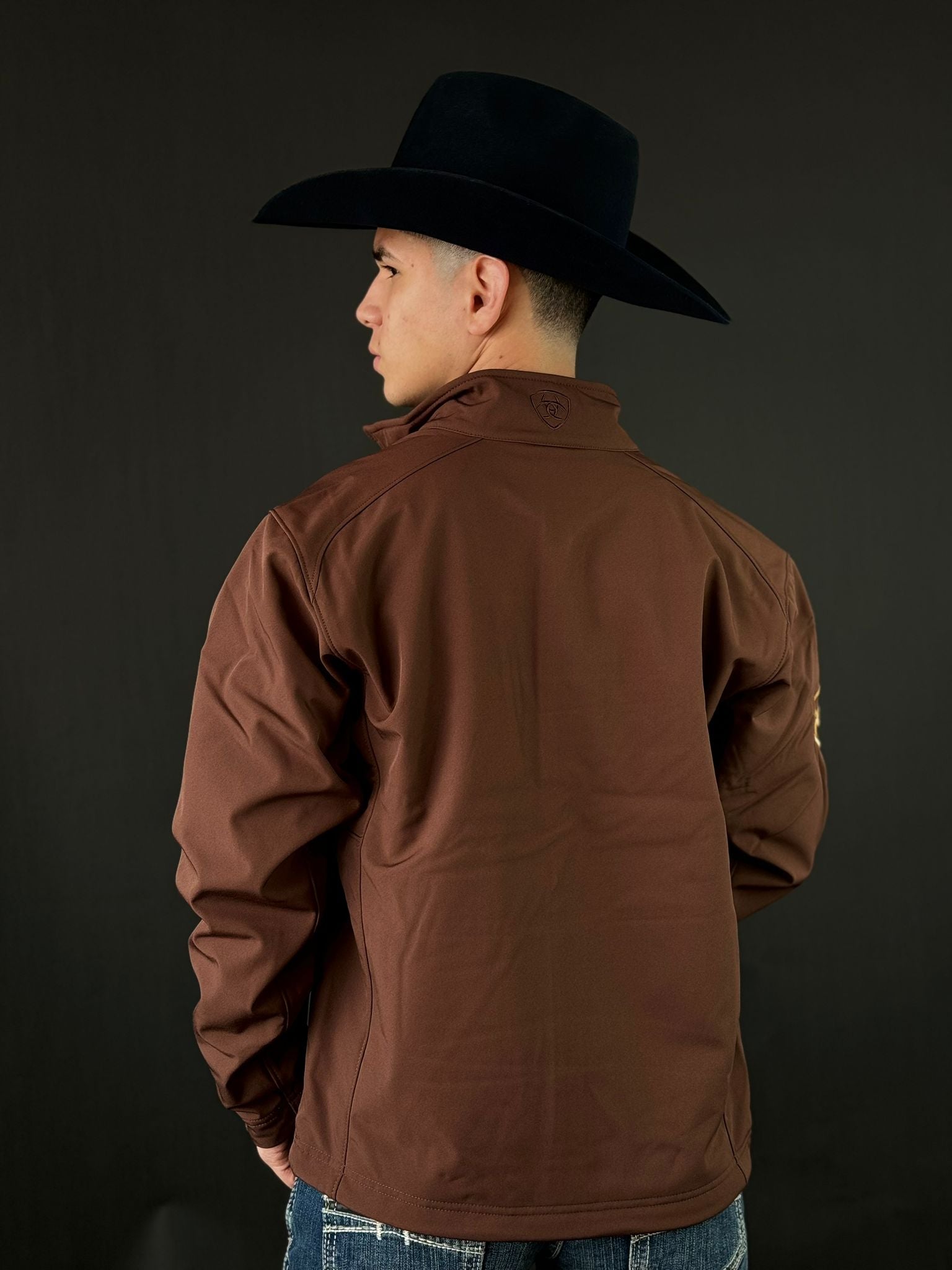 ARIAT JACKET LOGO 2.0 CHIMAYO SHAVED CHOCOLATE