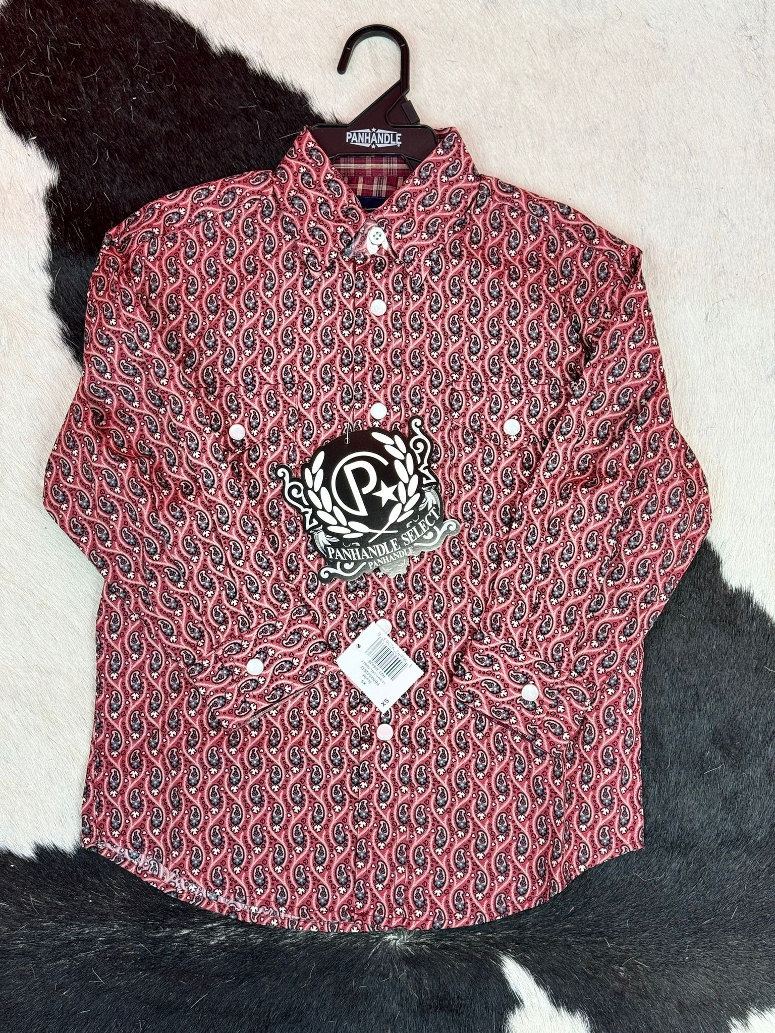 ROCK&ROLL BOYS SCARLET FLORAL PAISLEY