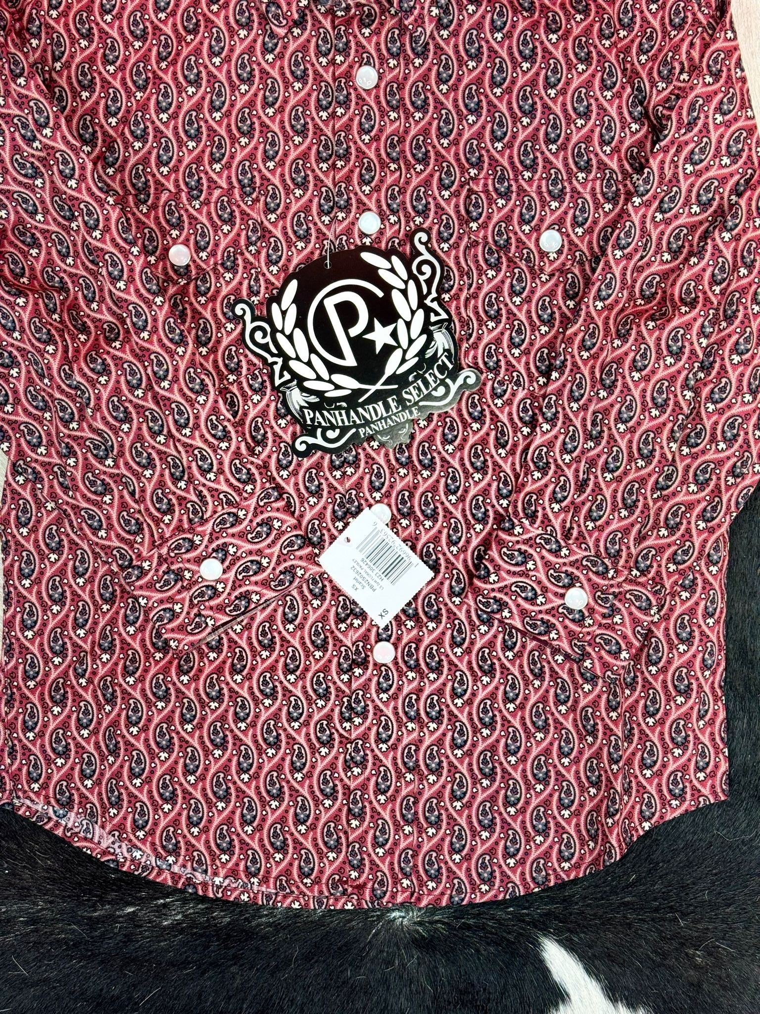 ROCK&ROLL BOYS SCARLET FLORAL PAISLEY