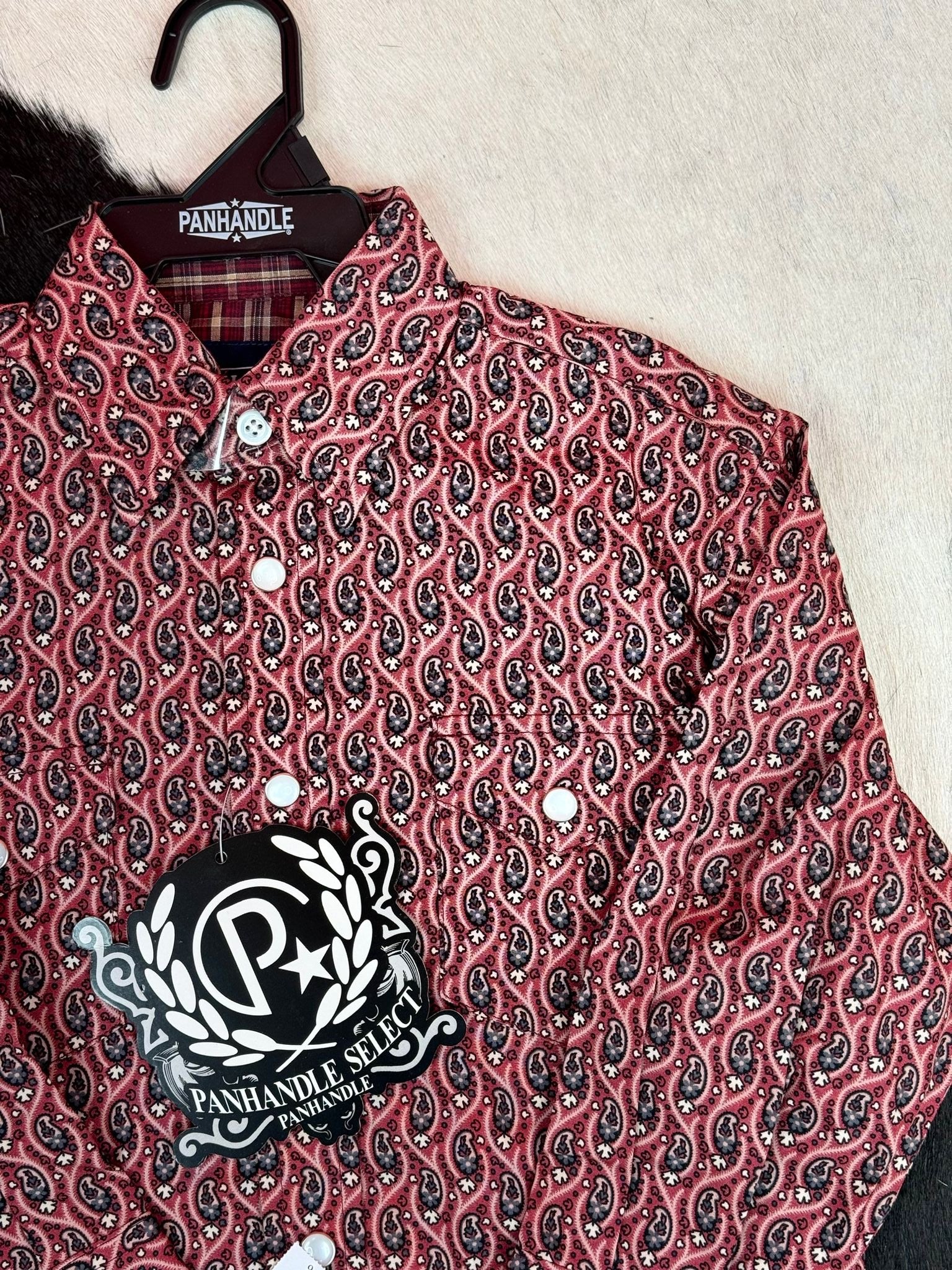 ROCK&ROLL BOYS SCARLET FLORAL PAISLEY