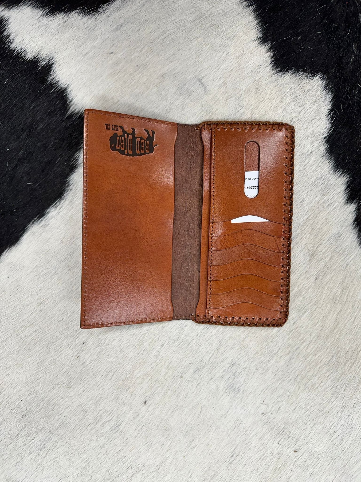 RED DIRT WALLET GENUINE LEATHER BROWN