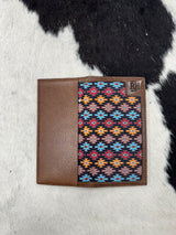 RED DIRT WALLET GENUINE LEATHER BROWN- COLORS