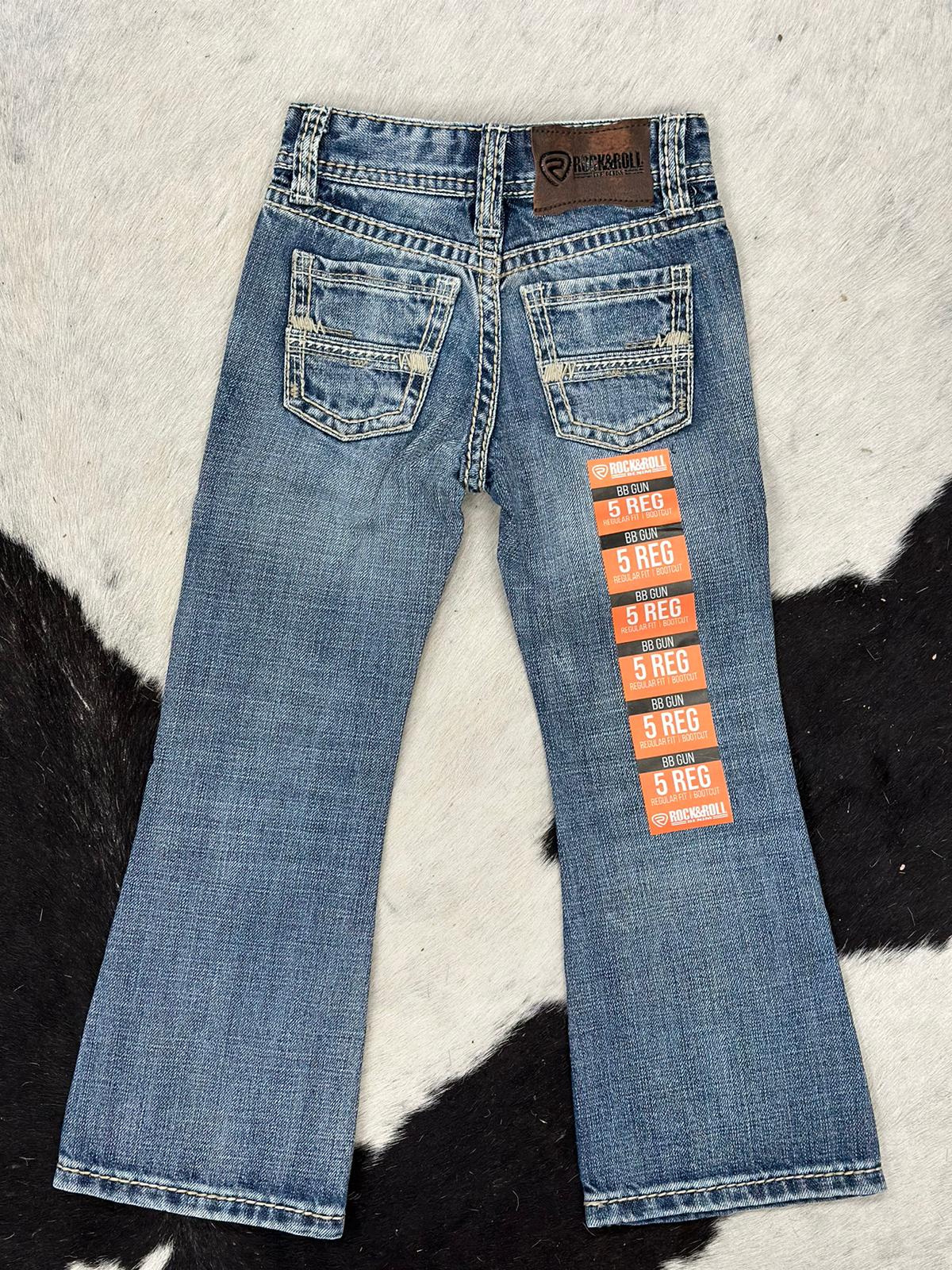 ROCK&ROLL JEANS KIDS BB GUN REGULAR FIT/ BOOTCUT