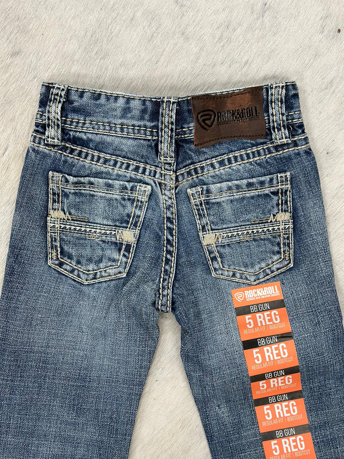 ROCK&ROLL JEANS KIDS BB GUN REGULAR FIT/ BOOTCUT