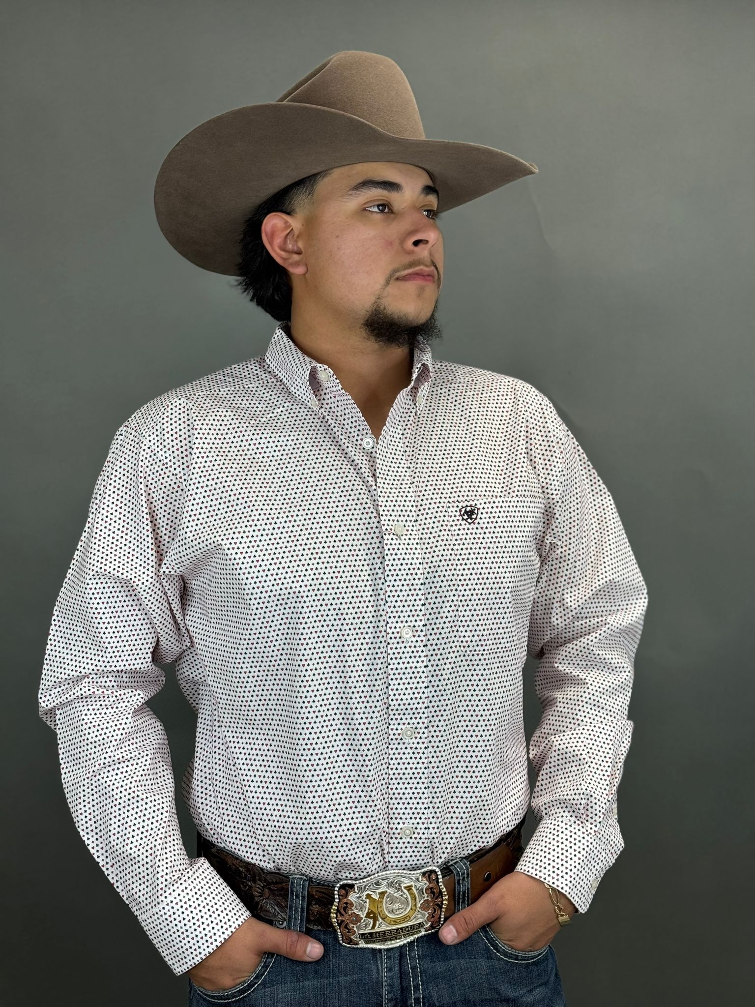 Ariat Shirt Classic NEITHAN WHITE SUITS