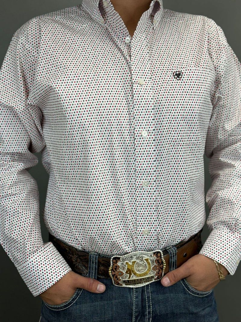 Ariat Shirt Classic NEITHAN WHITE SUITS