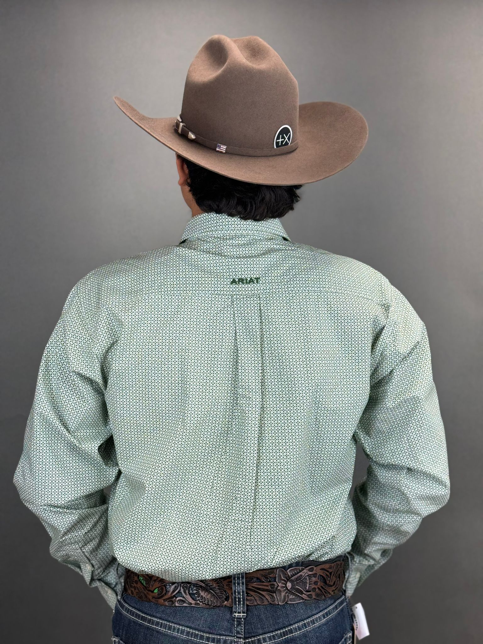 Ariat Shirt Classic EDSON JADE WHITE