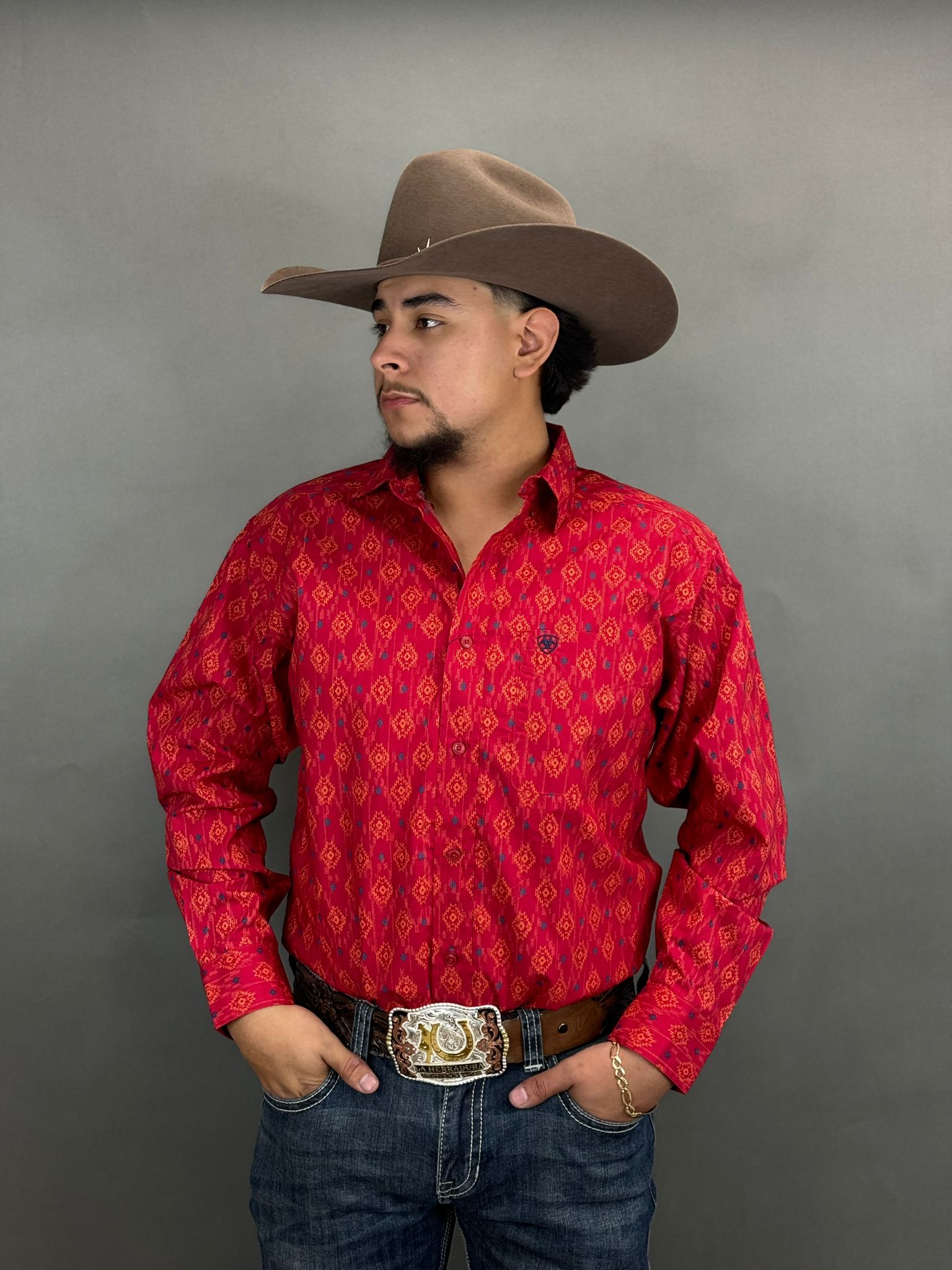 Ariat Shirt Classic PARSONS WEG RED