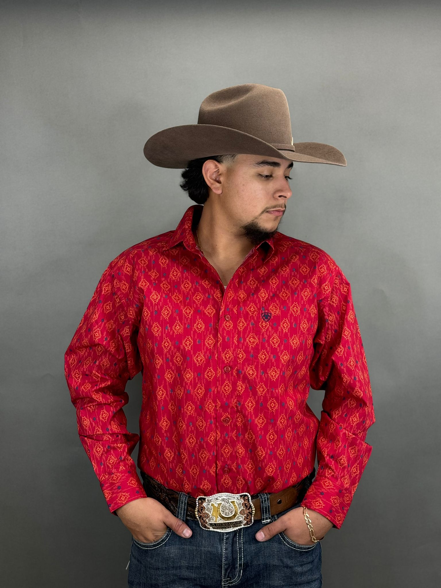 Ariat Shirt Classic PARSONS WEG RED