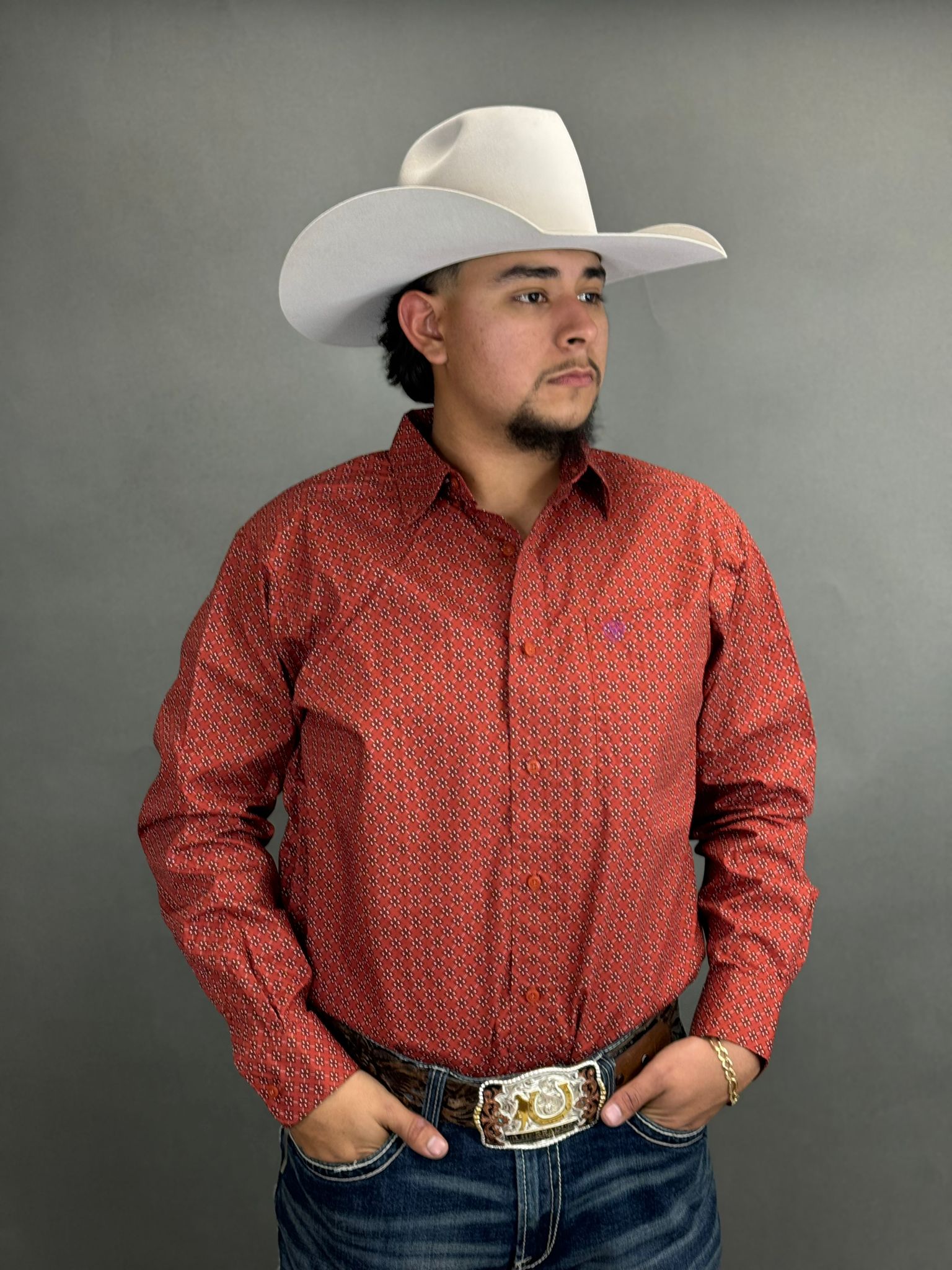 Ariat Shirt Classic SAMSON TERRA ROUGE