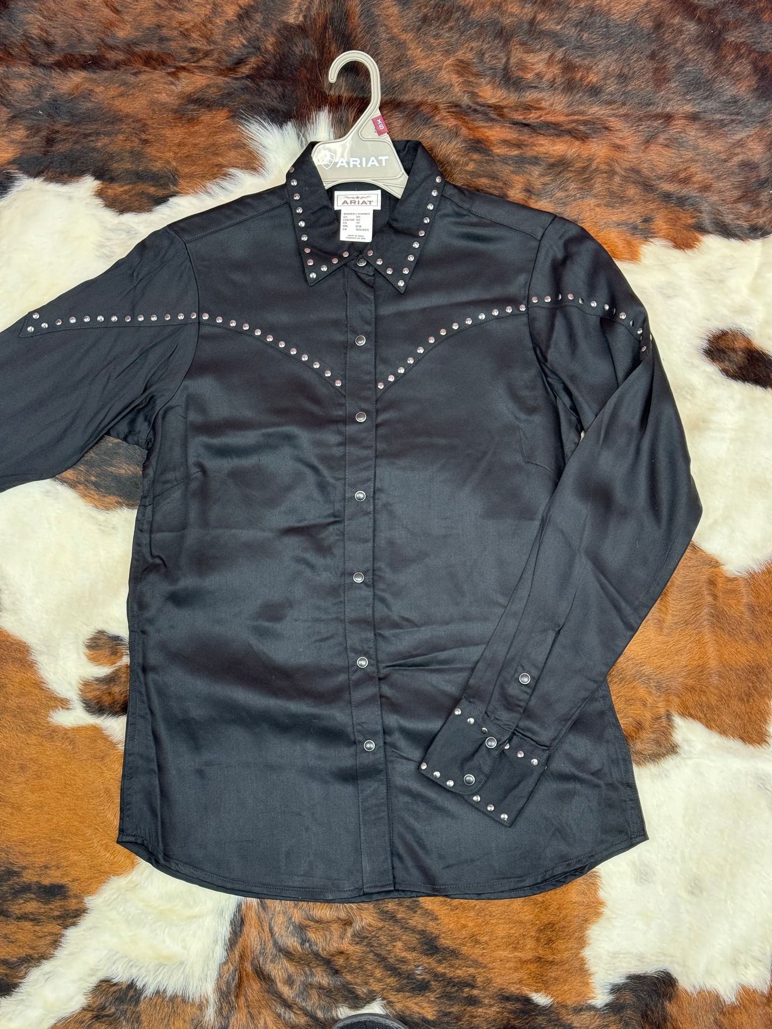 Women Ariat Rhonda Long Sleeve Black