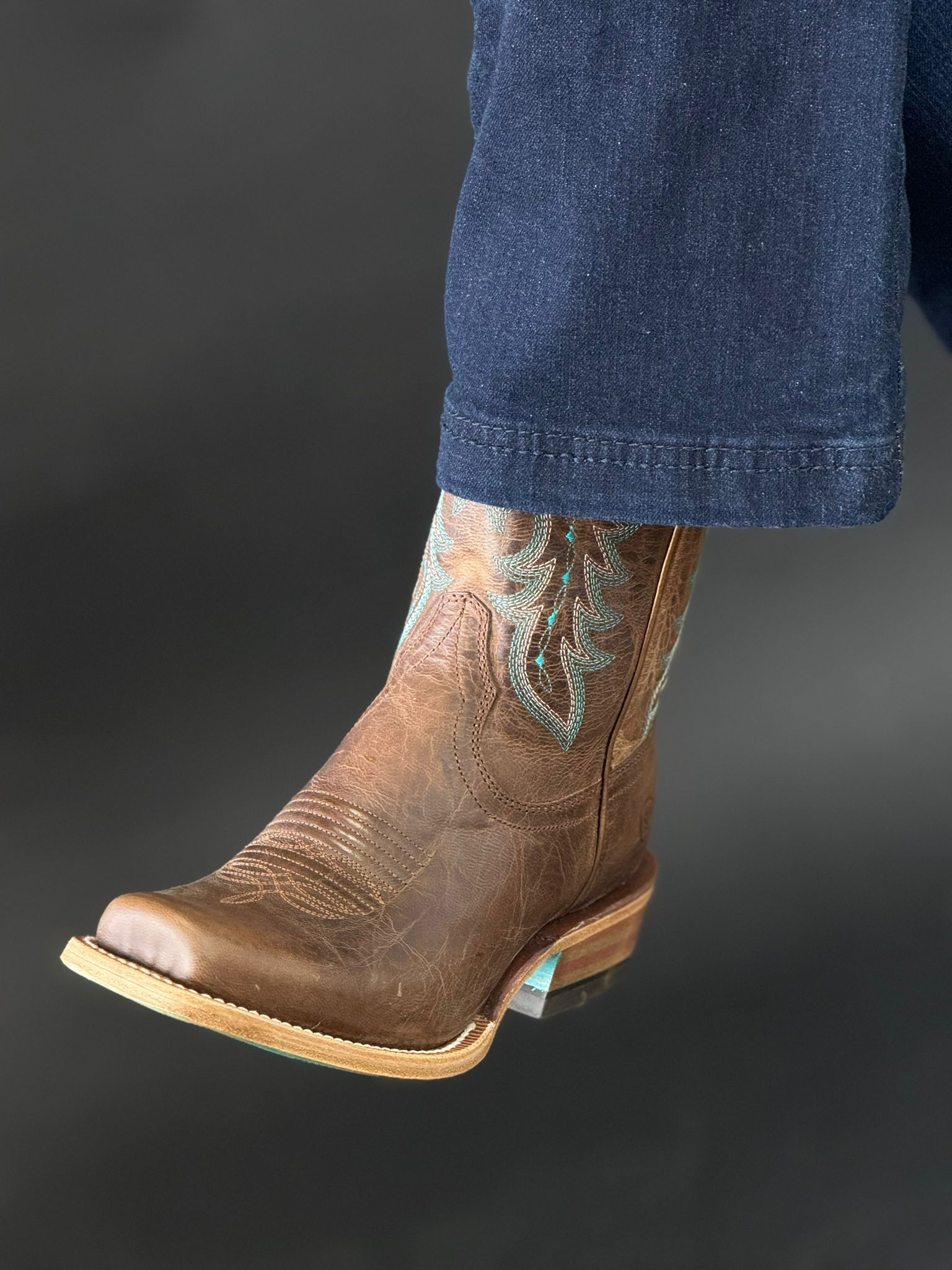 WOMENS ARIAT FUTURITY BOON PACAN BROWN