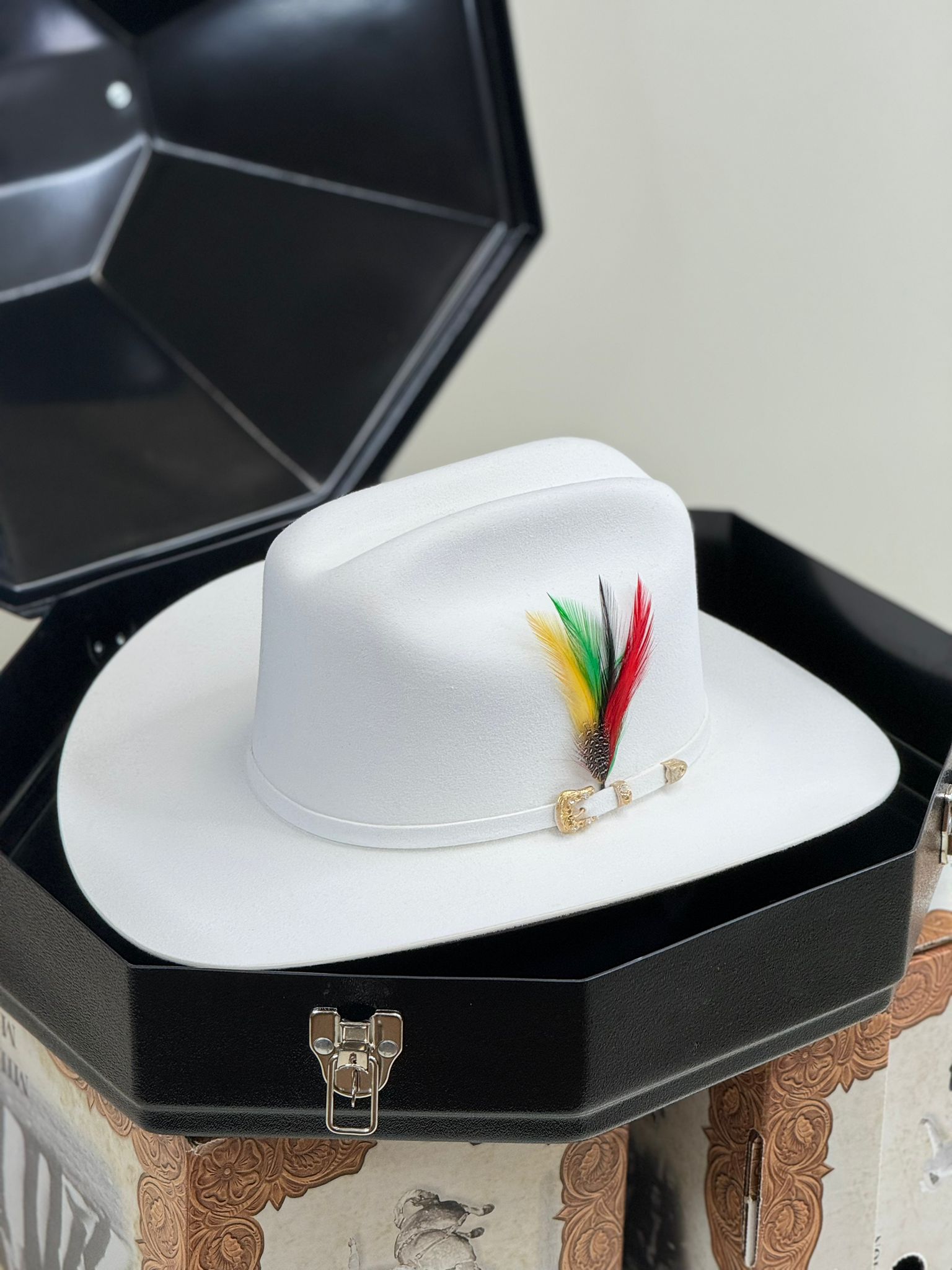 LARRY MAHAN´S 30X BLANCO OPULENTO COWBOY HAT