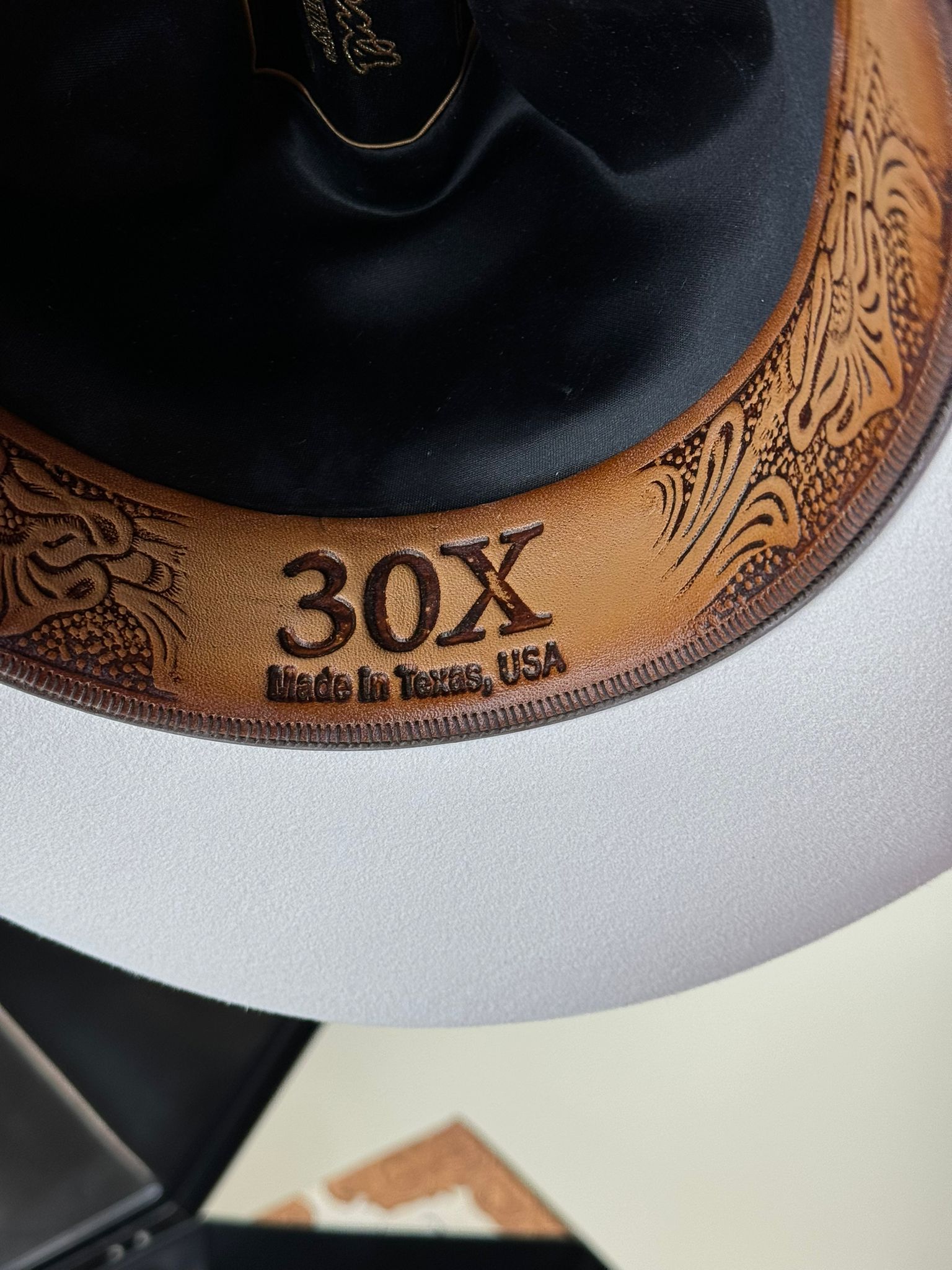 LARRY MAHAN´S 30X BLANCO OPULENTO COWBOY HAT