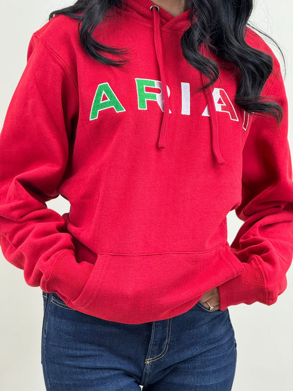 Ariat MEXICO RED HOODIE