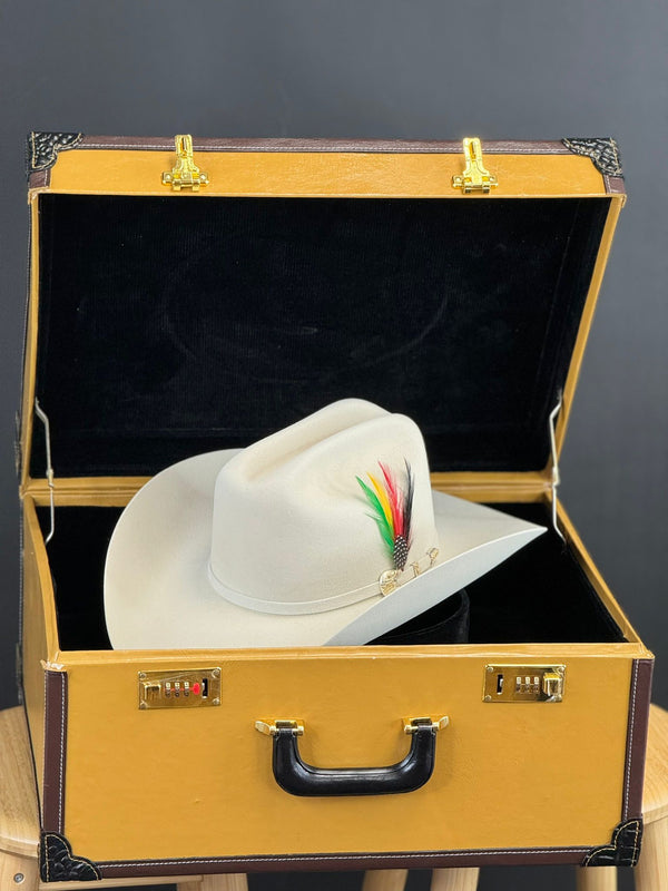 LARRY MAHAN´S 1000X IMPERIAL  SILVER BELLY COWBOY HAT
