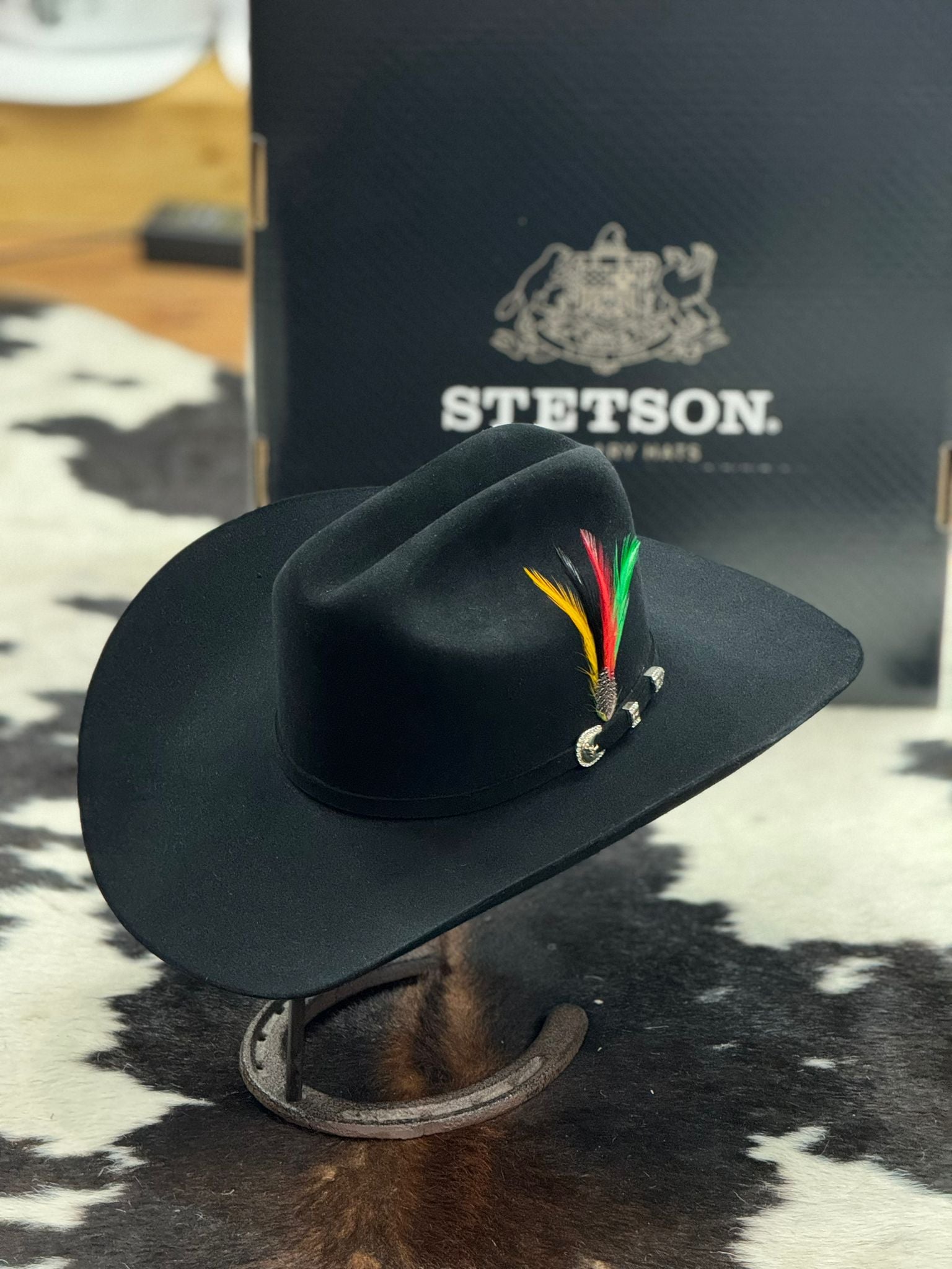 STETSON 10X SHASTA NEGRO