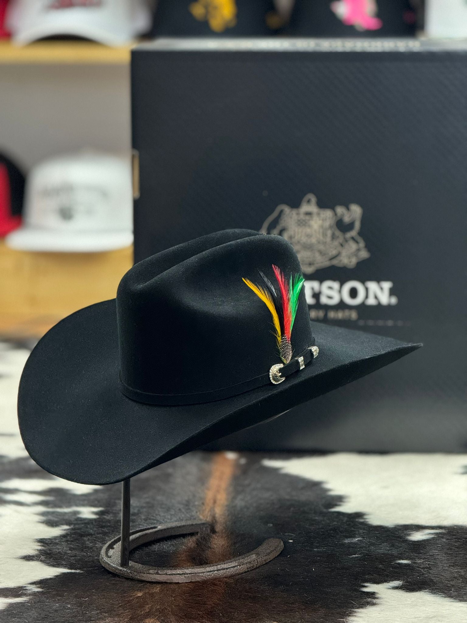 STETSON 10X SHASTA NEGRO