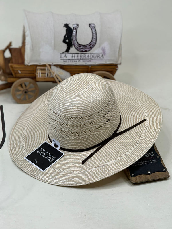 RODEO KING OPEN CROWN STYLE 3 STRAW HAT