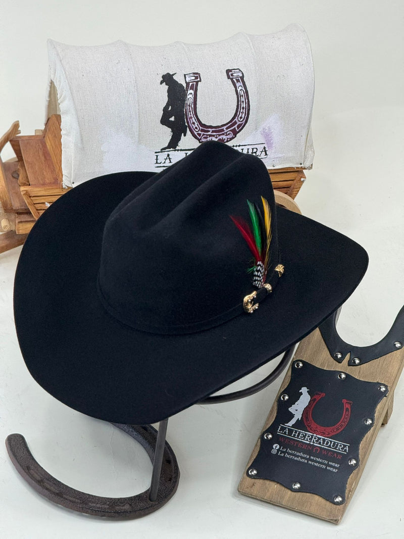 LARRY MAHAN´S 30X COWBOY HAT BLACK