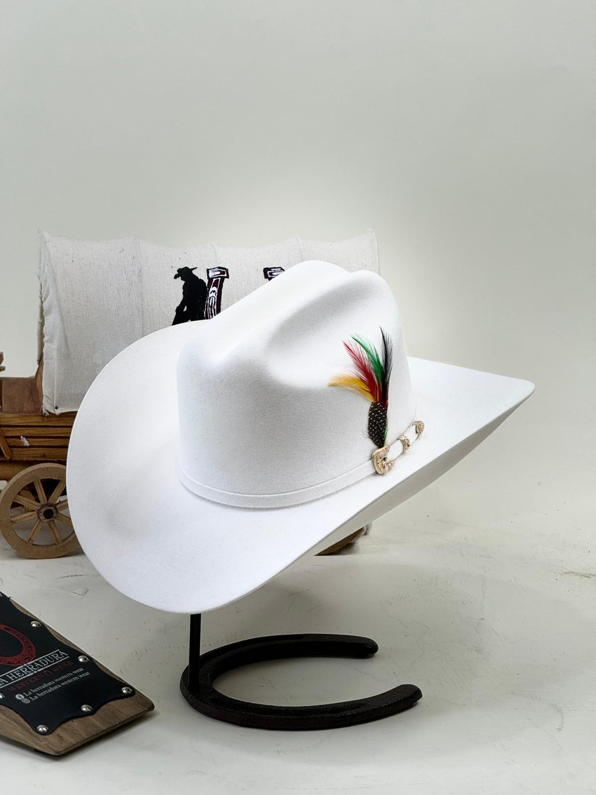 LARRY MAHAN´S 30X BLANCO OPULENTO COWBOY HAT