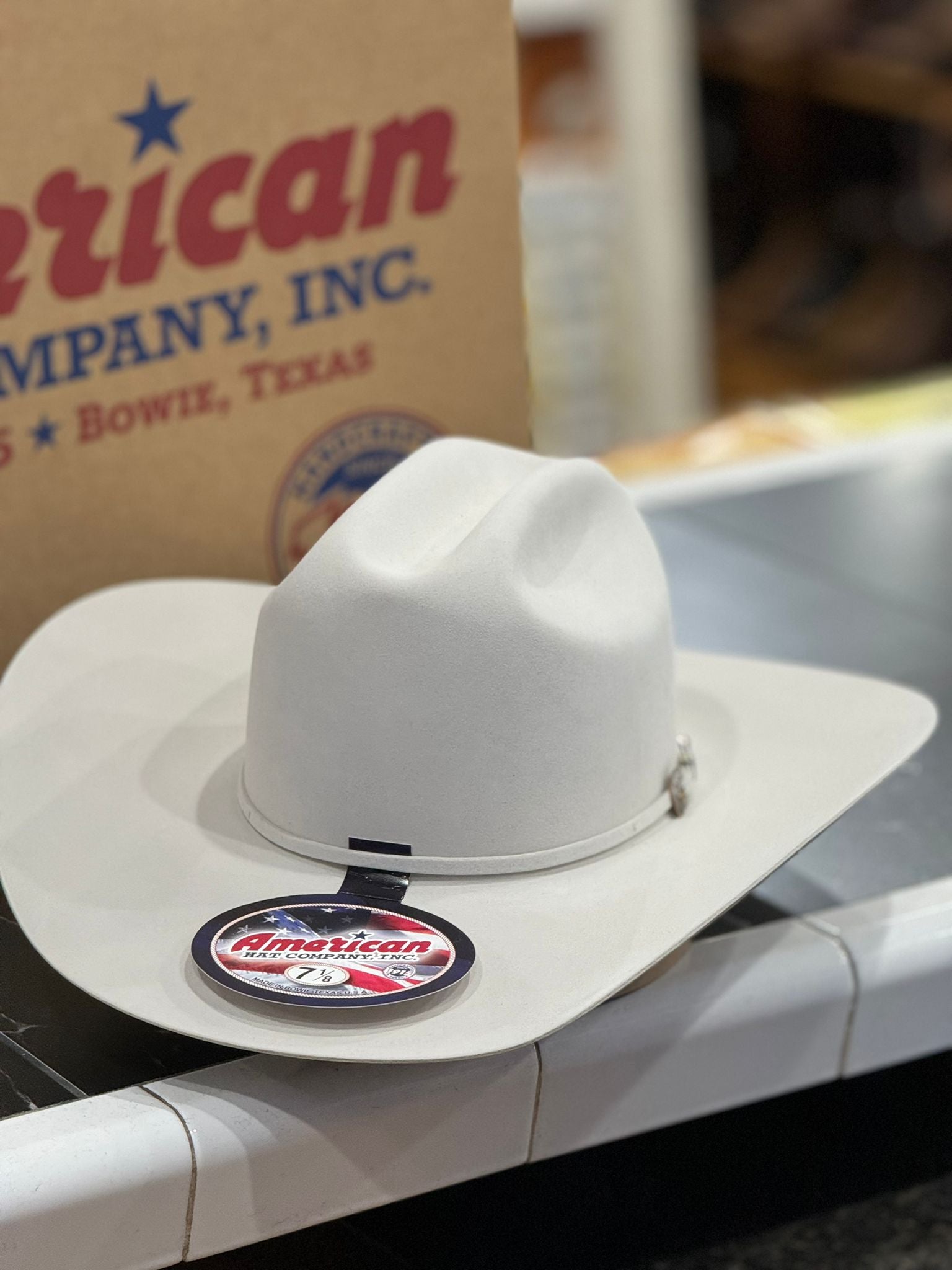 American Hat 500x Silver Sand