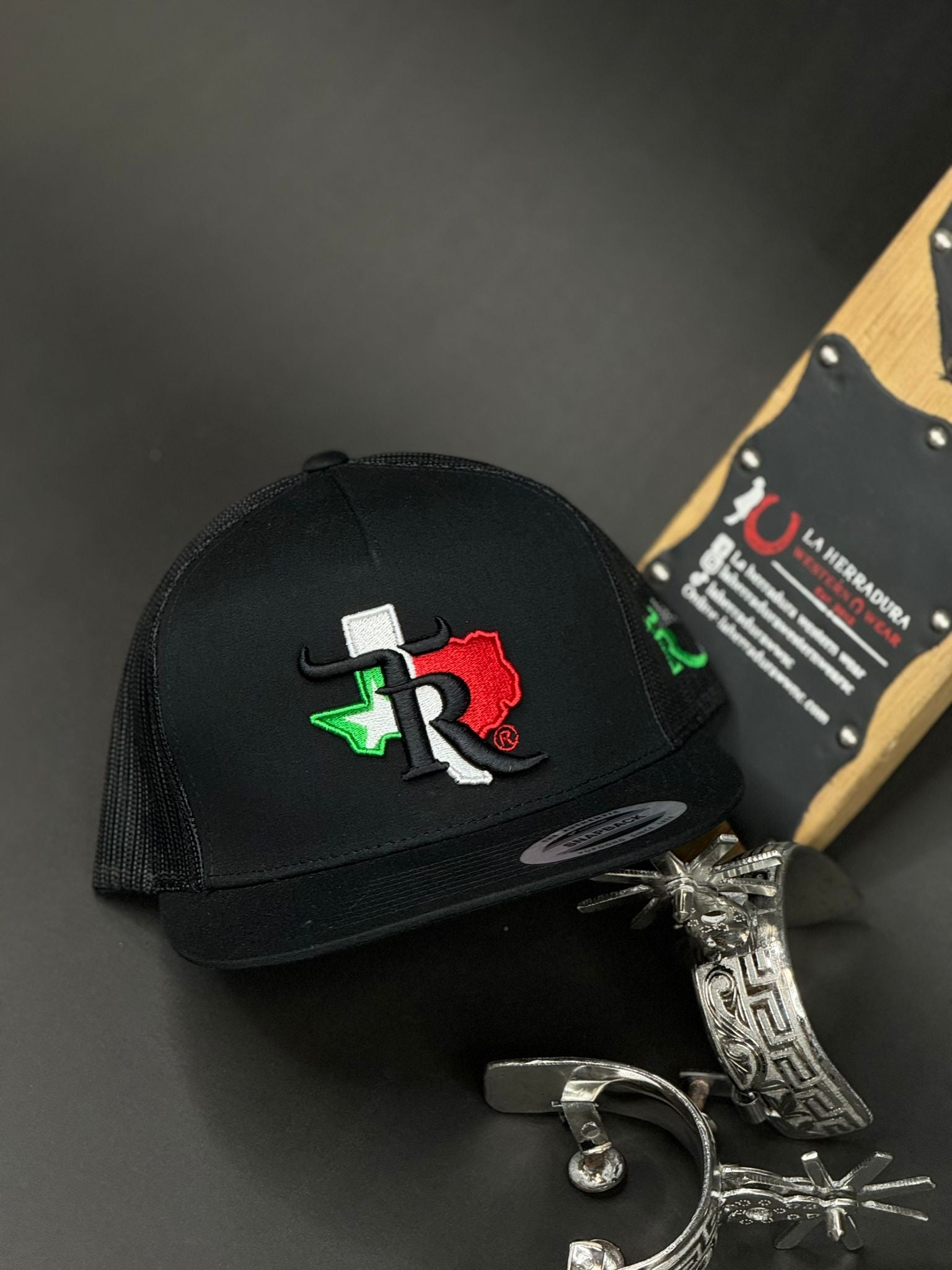 TEXAS RANCH MEXICO COLOR BLACK CAP