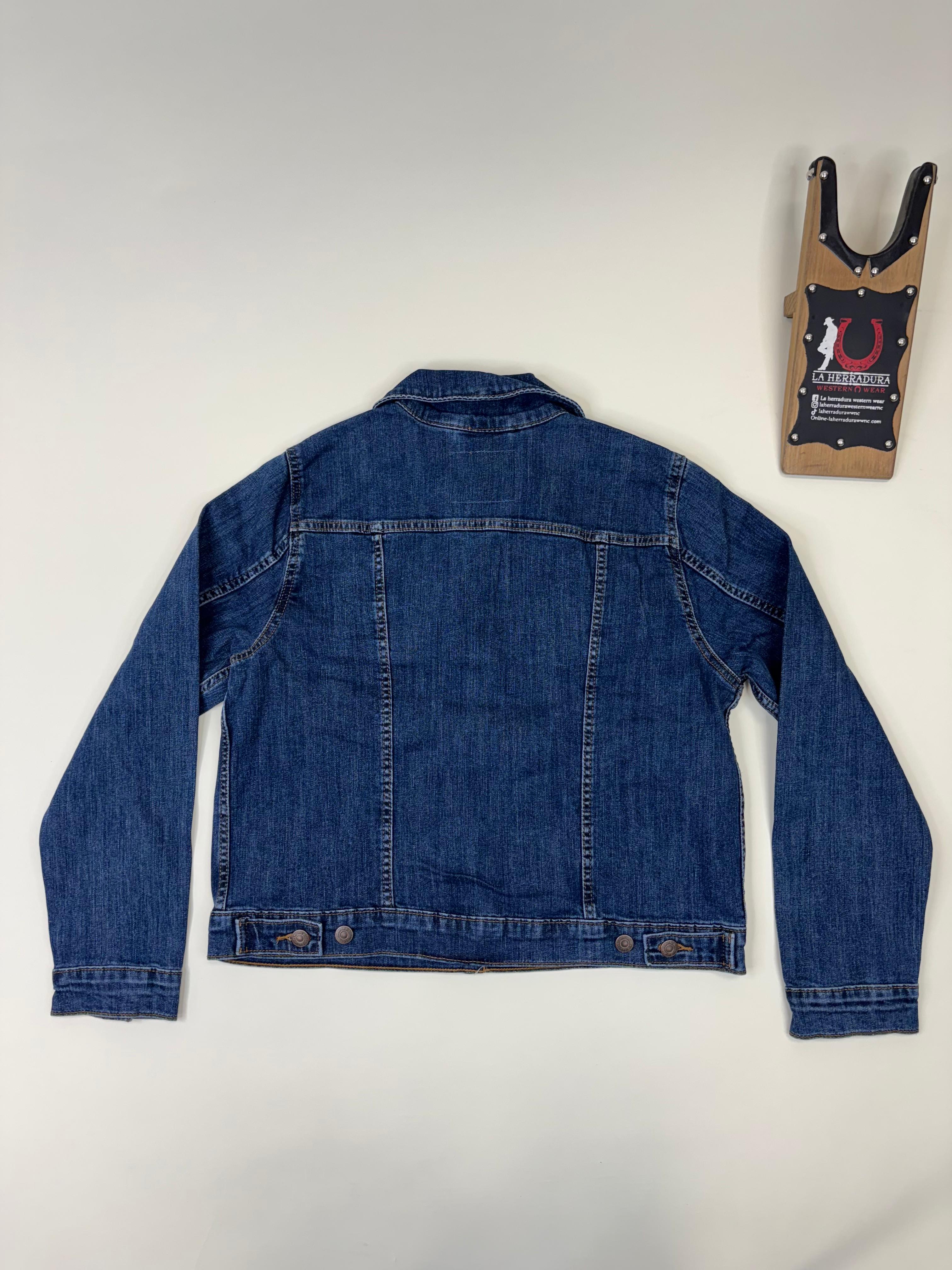 LEVI'S ORIGINAL TRUCKER JACKET DEEP BLUE LADIES