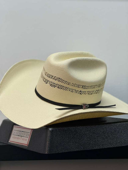JUSTIN 20X NASH IVORY STRAW HAT JUS11004