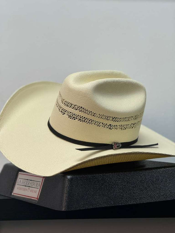 JUSTIN 20X NASH IVORY STRAW HAT JUS11004