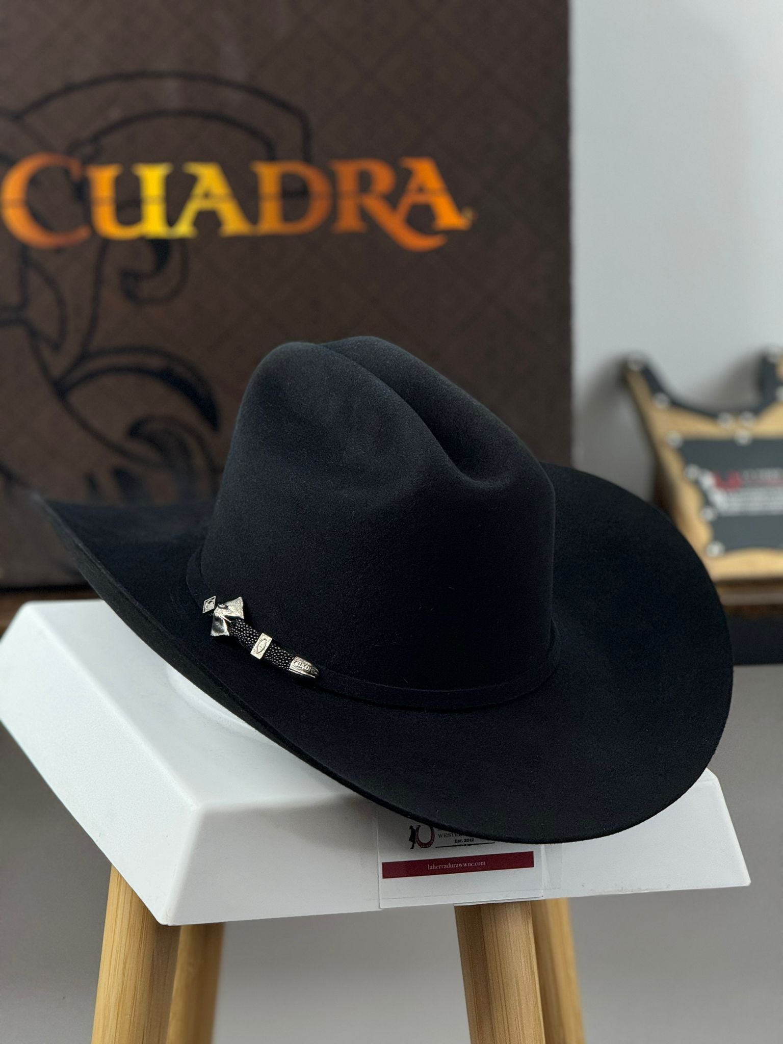 CUADRA 30X STINGRAY BLACK FELT HAT