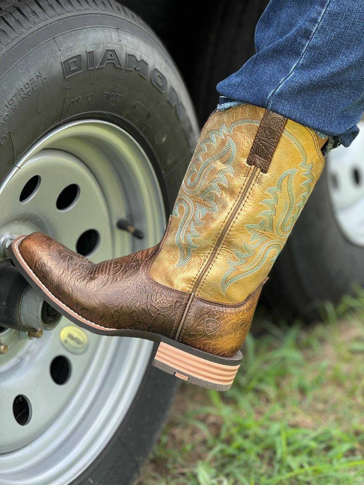 WOMENS ARIAT OLENA BRONZE AGE