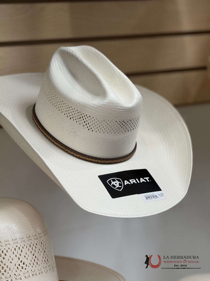A73216 ARIAT STRAW HAT MALBORO TOQUILLA RANCHER CAFE