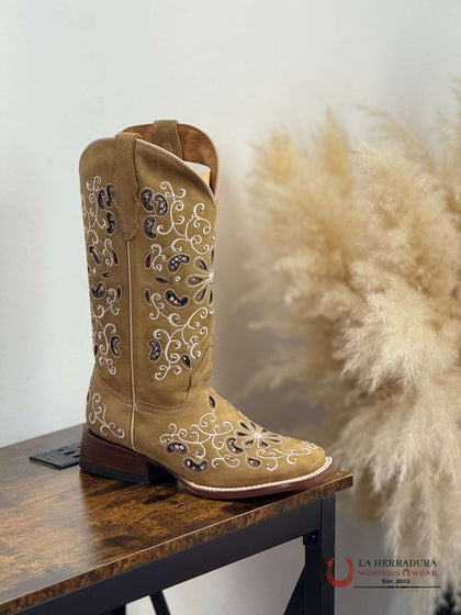 AGAVE BOTAS DE MUJER MARGARITAS TAN CRAZY PAPAYA 244