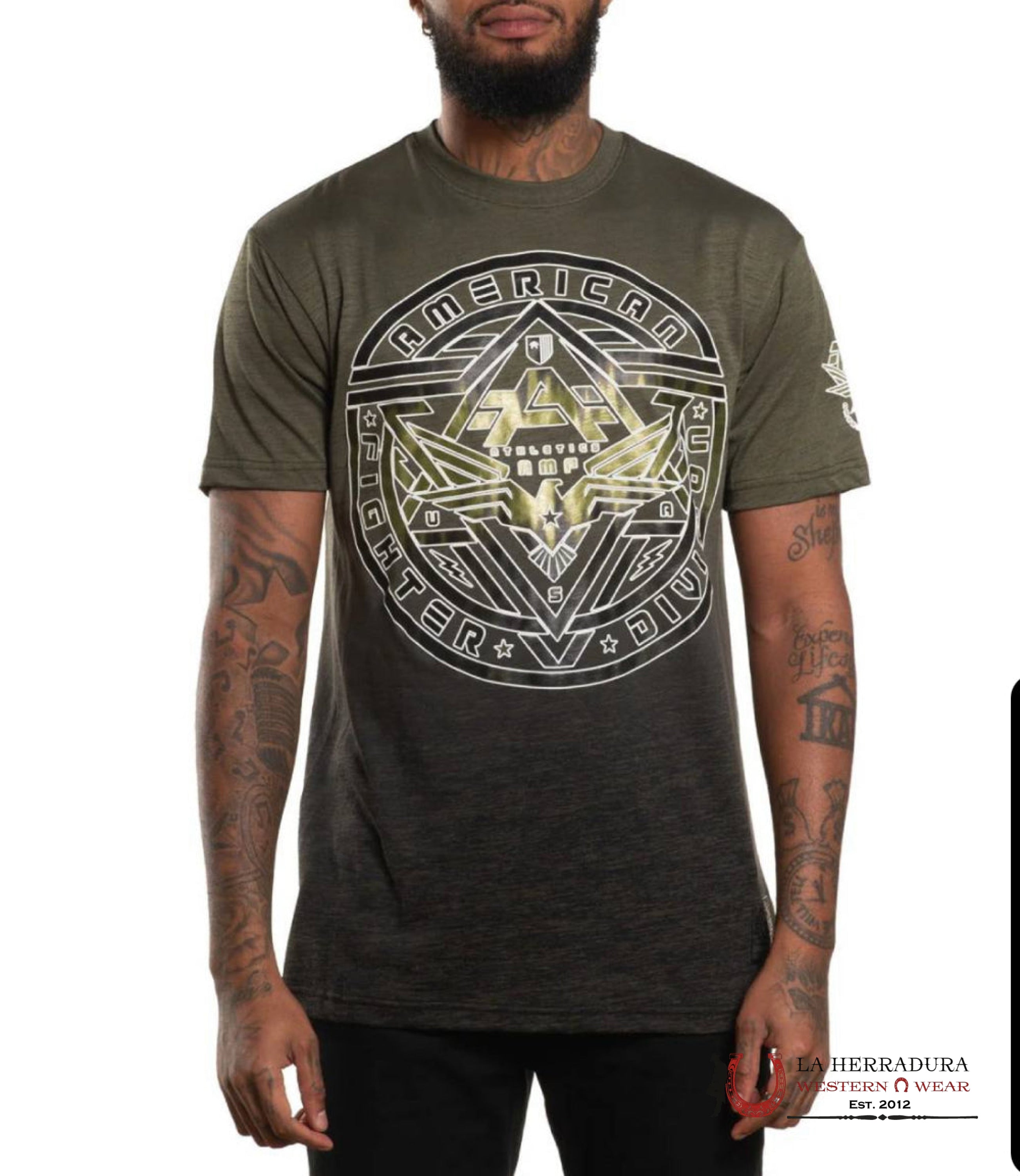 AMERICAN FIFHTER MEN T-SHIRT ELKLAND FM15735 ROPA HOMBRES