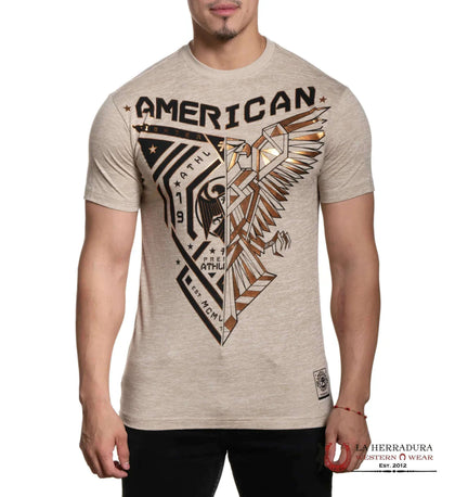 AMERICAN FIGHTER MEN T-SHIRT KAKHI HAYWARD FM16053