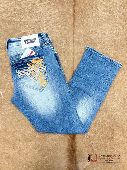 JEANS PARA HOMBRE AMERICAN FIGHTER STRIKER VOID CAIRO-331RS332S
