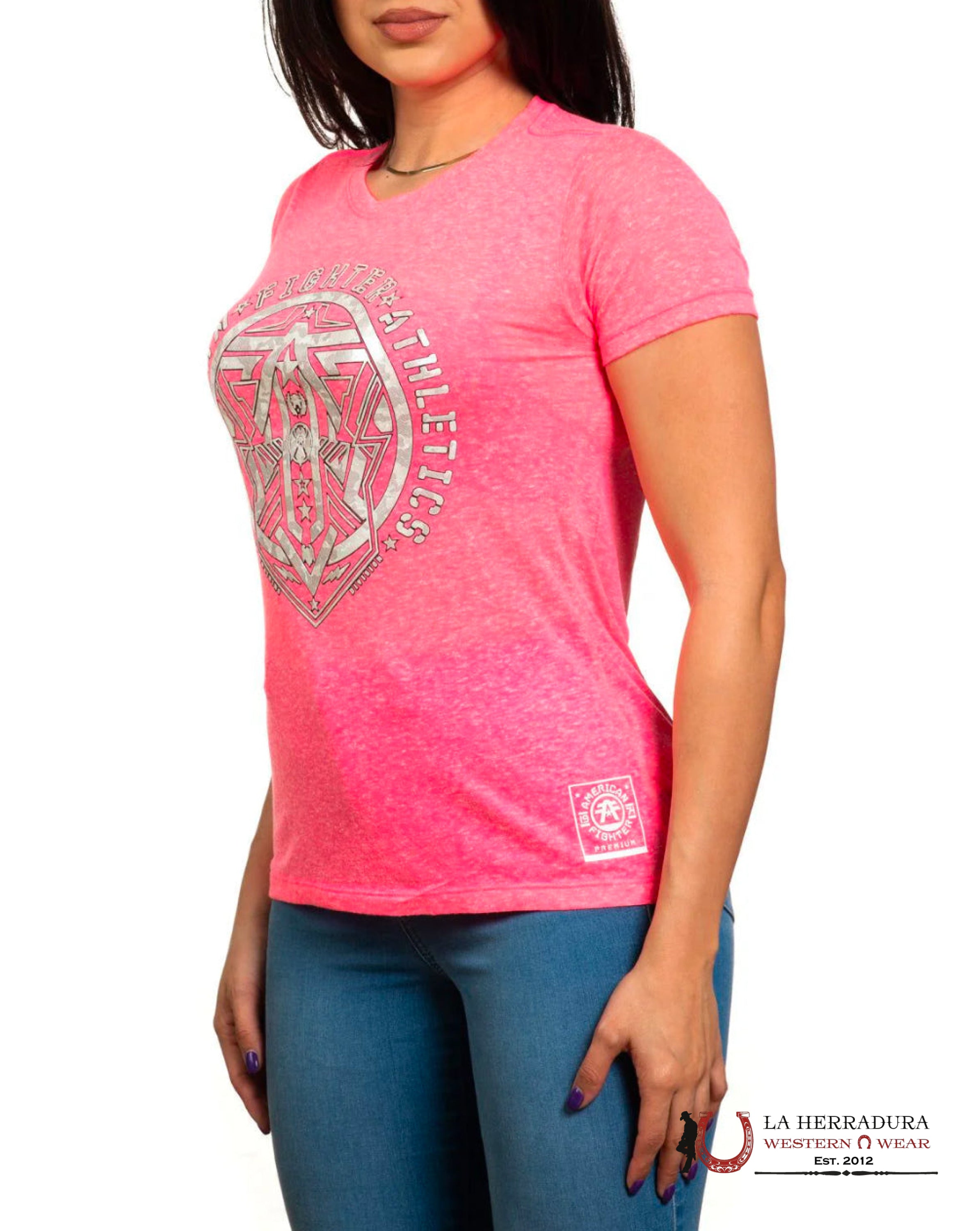 American Fighter Gazelle Short Sleeve Tee Mist Ropa Mujeres