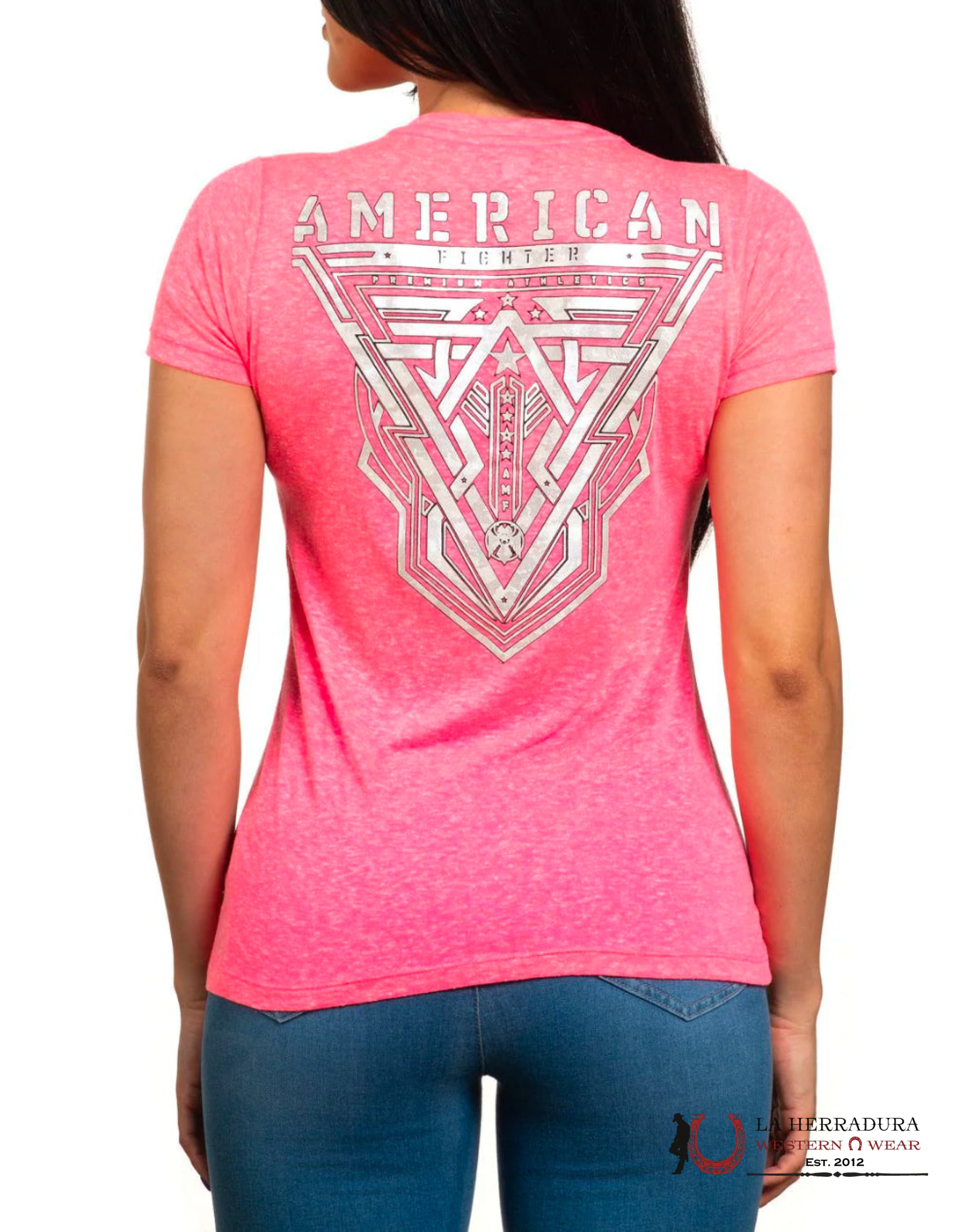 American Fighter Gazelle Short Sleeve Tee Mist Ropa Mujeres
