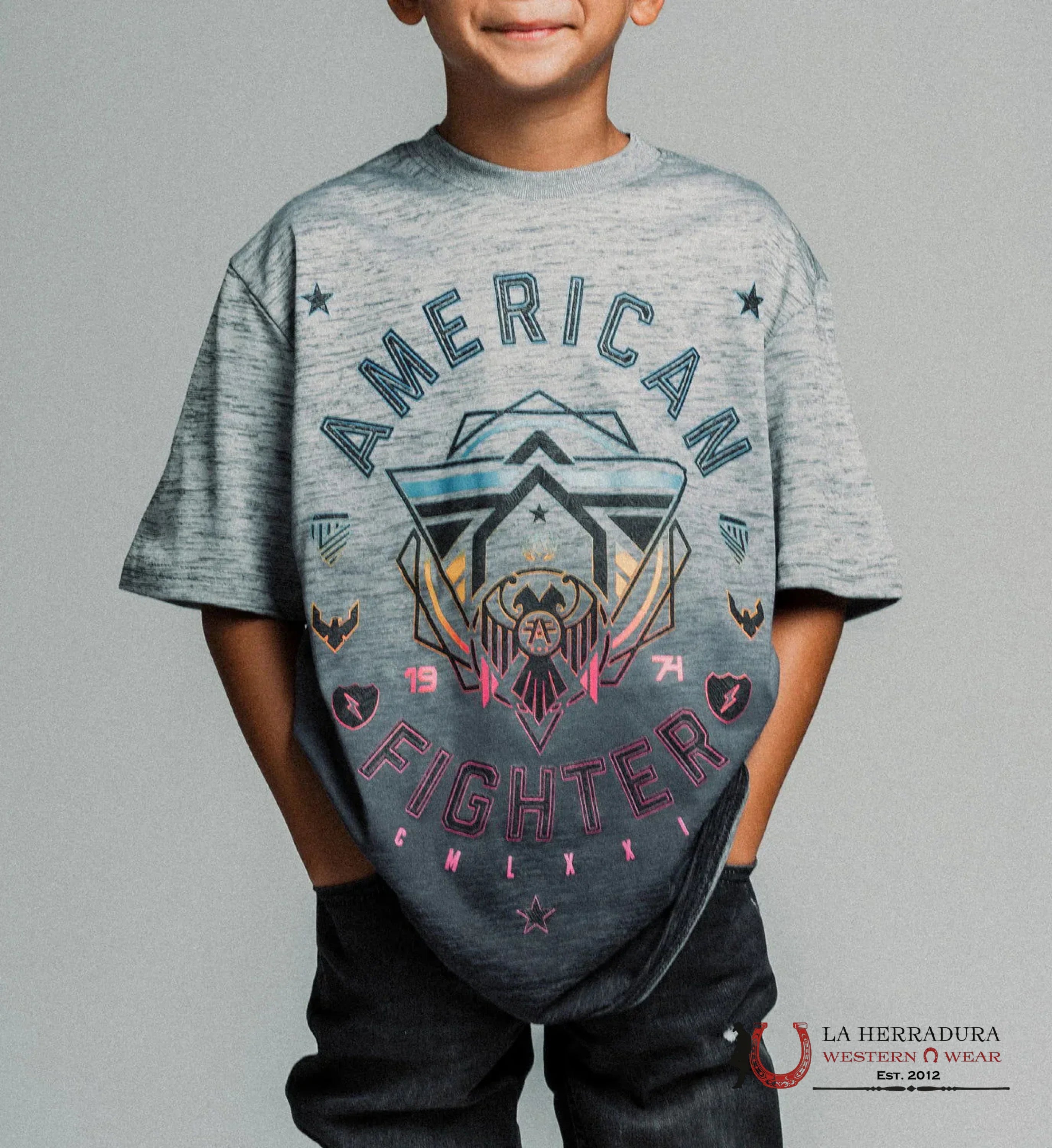 AMERICAN FIGHTER YOUTH-CLLG PRK SS FMY14446 NIÑOS