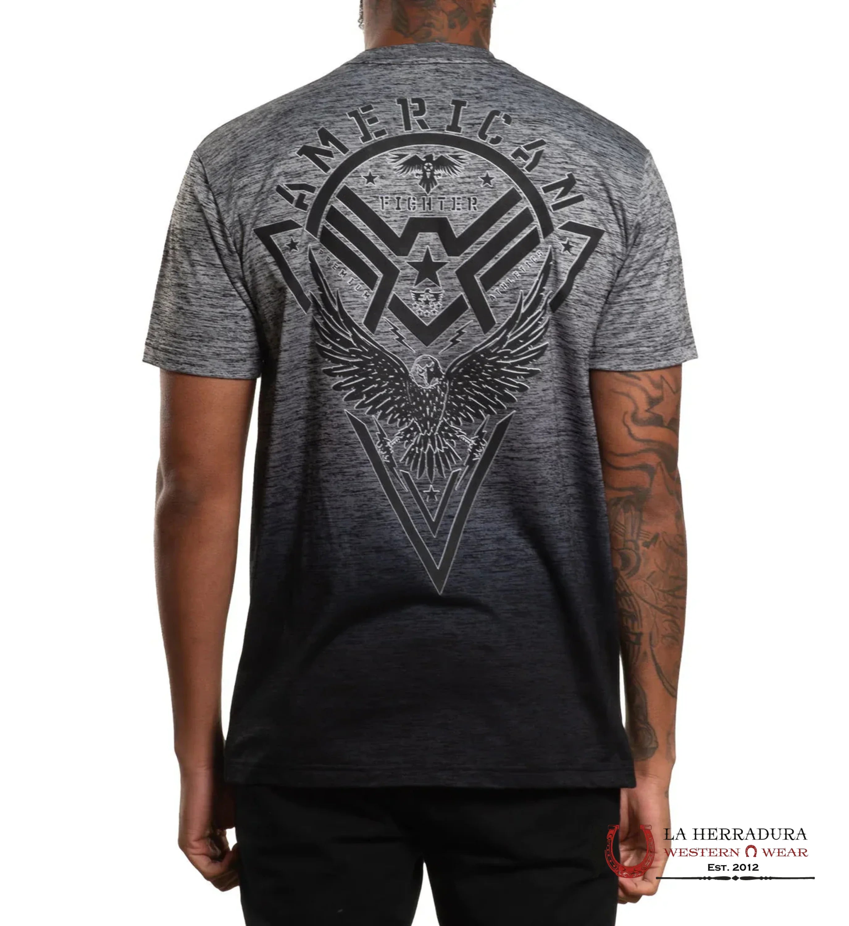 AMWRICAN FIGHTER MEN T-SHIRT LAPOINT FM15584 ROPA HOMBRES