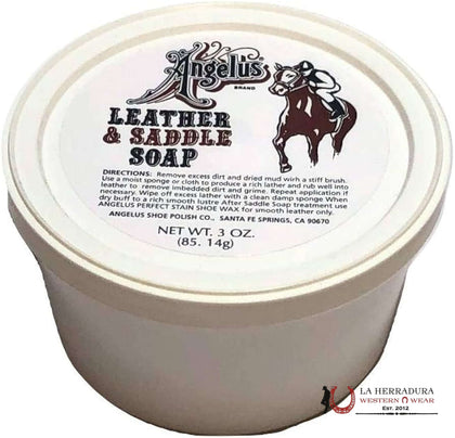 JABÓN DE CUERO PARA MONTURAS ANGELUS 8oz