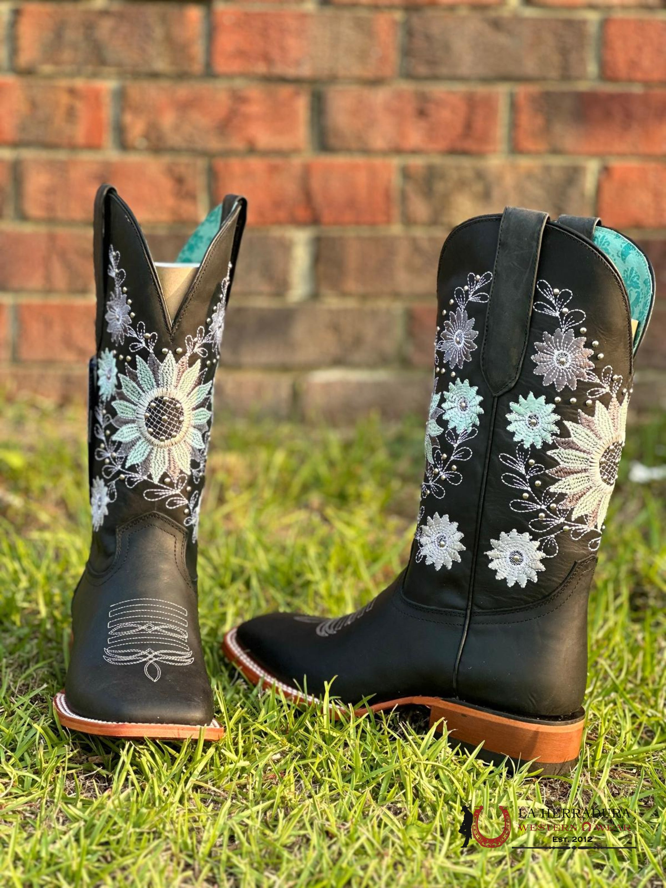 Arango Boot Brown Sunflower Botas Mujeres