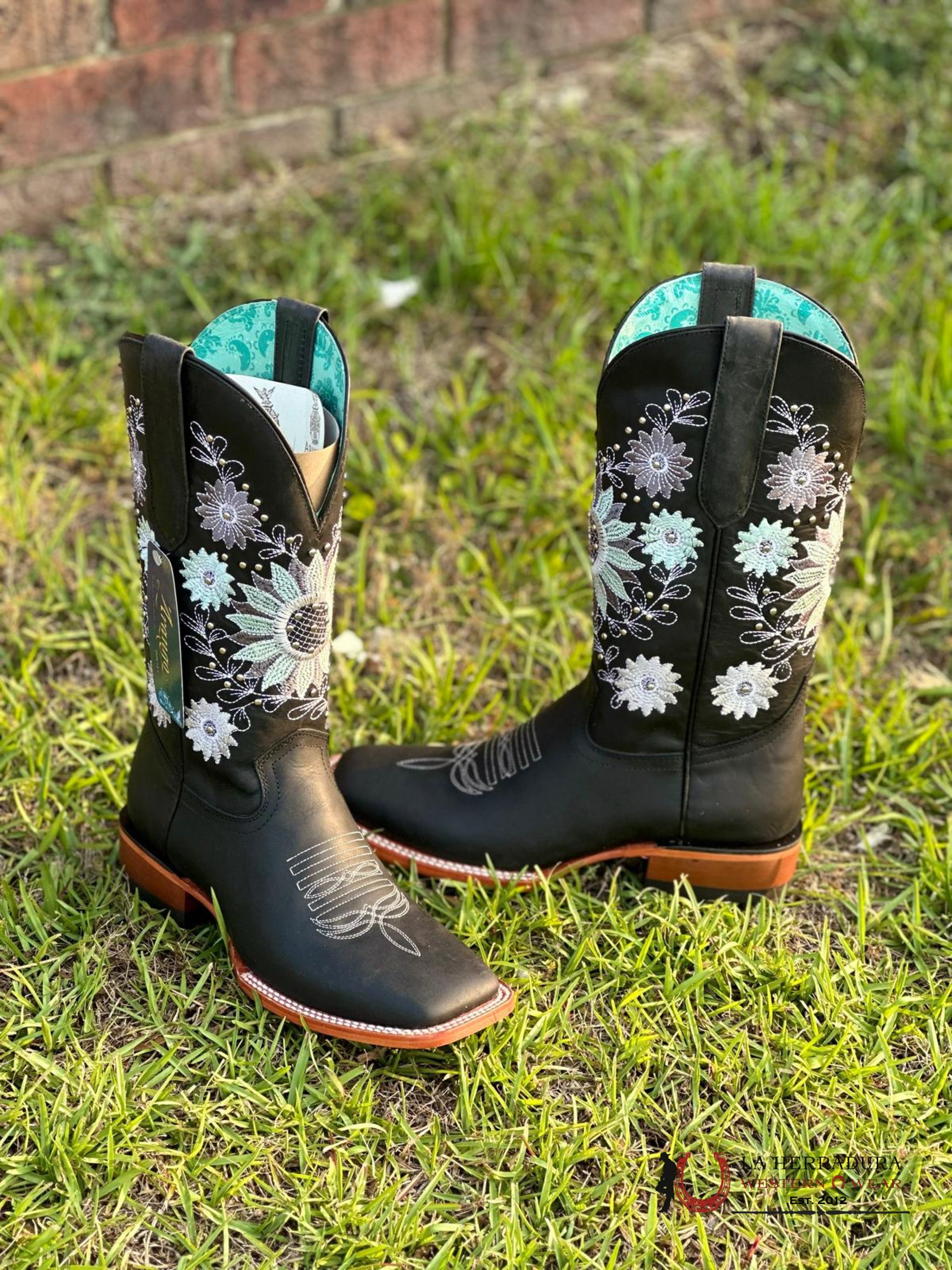 Arango Boot Brown Sunflower Botas Mujeres