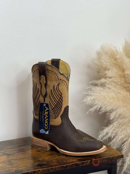 BOTAS ARANGO JOVEN CRAZY GRASSO CHOCOLATE 4603
