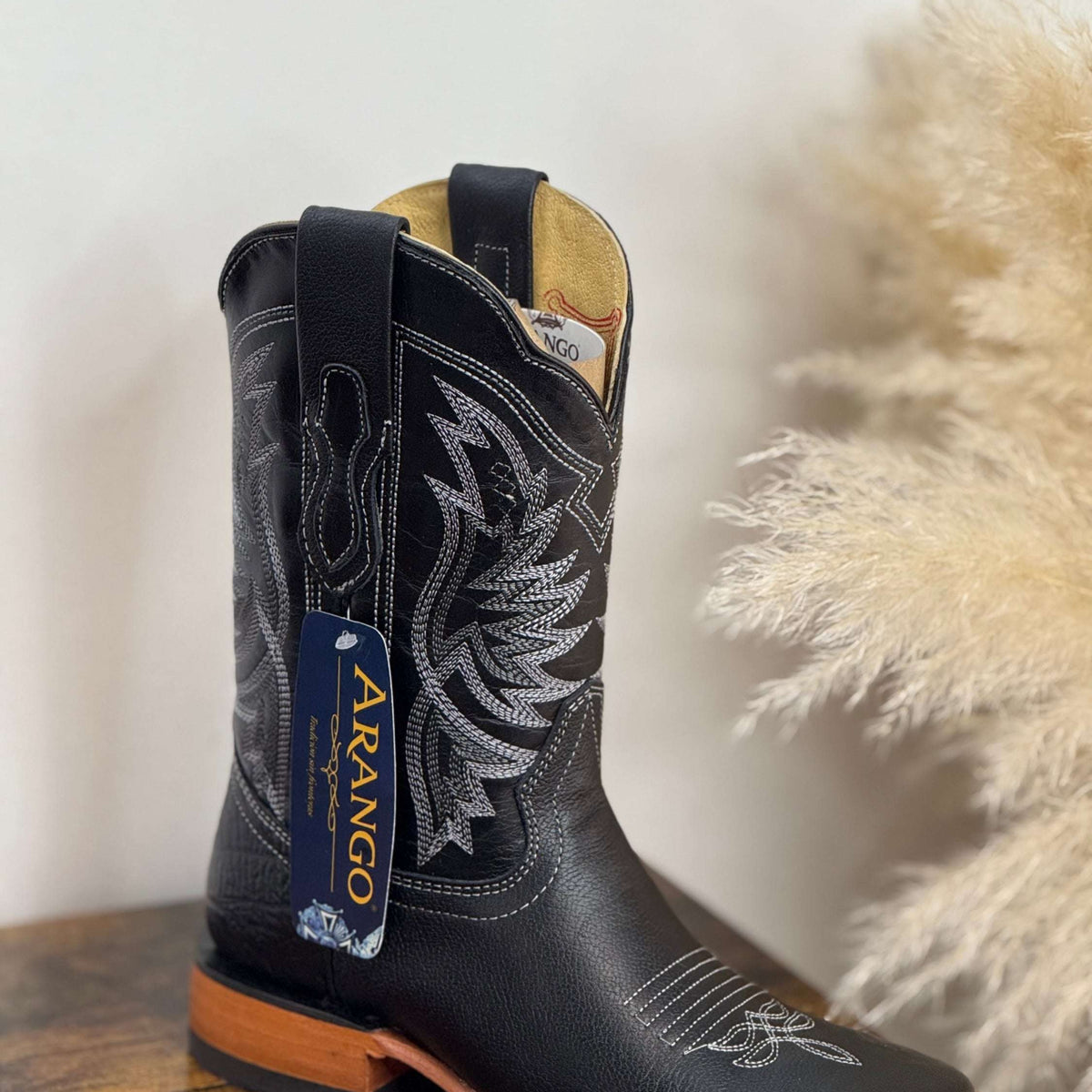ARANGO BOOTS JOVEN RENEGADO NEGRO PRO RODEO 4660 “Yellow”