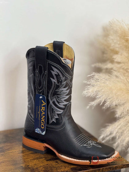 BOTAS ARANGO JOVEN RENEGADO NEGRO PRO RODEO 4660