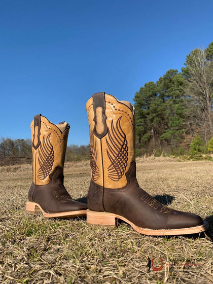 ARANGO PRO-RODEO BOOTS CRAZY GRASSO CHOCOLATE