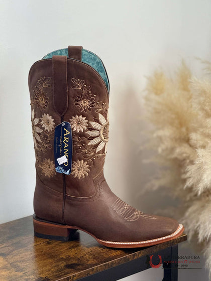 BOTA ARANGO MUJER CAFÉ 6400 SUNFLOWER PRO DAMA