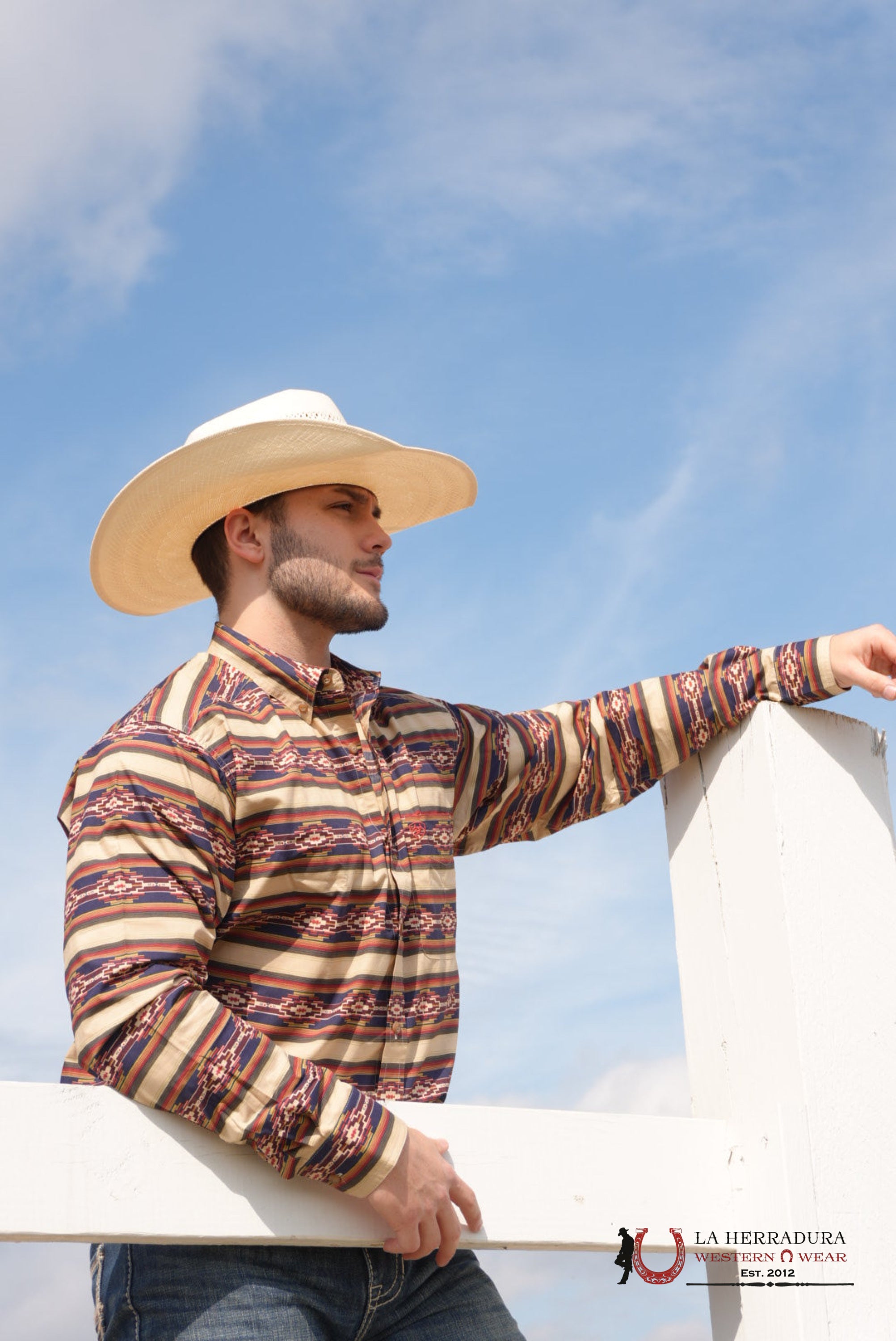 Ariar Stanford Long Sleeve Shirt Khaki Classic Fit - 2370 ROPA HOMBRES